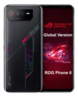 Asus Rog Phone 6 Smartphone 16gb Ram 512gb Global Version Republic Of Gamers Gaming Celular 5g Dual Sim Telefono Con Gatillos