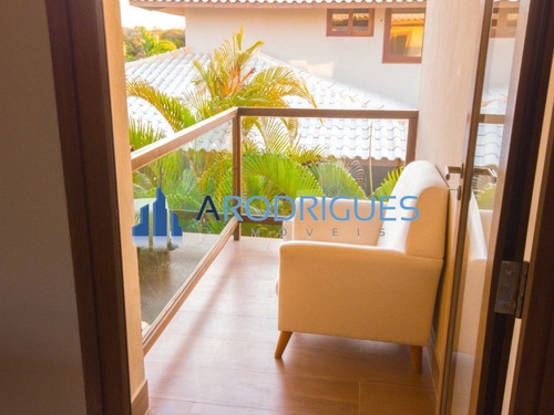 Casa Belíssima À Venda Em Praia Do Forte - 5/4, Sendo 5 Suítes, Toda Mobiliada E Decorada! - Ca00459
