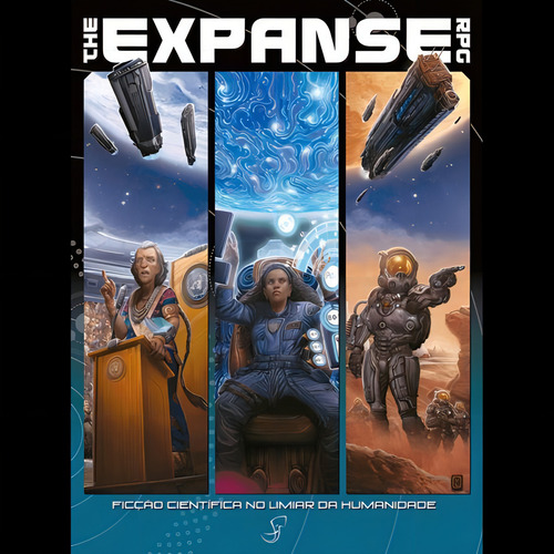 The Expanse Rpg, De Kenson, Steve / Johnson, Seth / Lemke, Ian / Lescouflair, Rich / Mccreary, Rob. Editora Jambo, Capa Mole Em Português