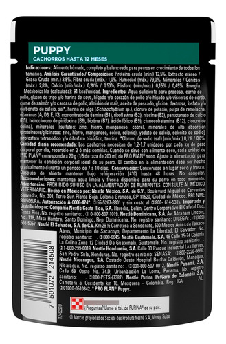 Pack 24 Sobres Pro Plan Optigrowth Cachorro | 85g