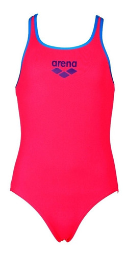 Imagen 3 de 5 de Malla Natacion Arena Big Logo Niña Junior Entera Enteriza