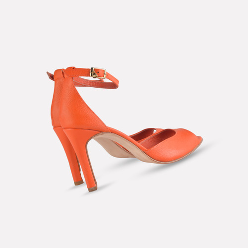 Sandalias Cuero Mujer Taco Fino - Jolie - Ferraro
