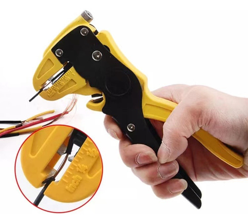 Alicate Decapador Cortador De Fio Cabo 0,2 A 8mm Resistente