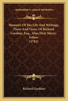 Libro Memoirs Of The Life And Writings, Prose And Verse, ...