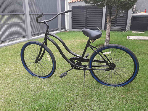 Bicicleta De Paseo Modelo Clásica,  Negra Muy Cómoda 