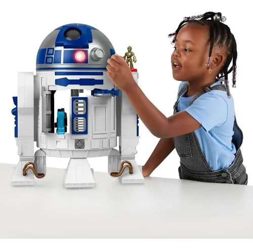 Imaginext Star Wars Play Set R2 D2 - Mattel Hxg52 Multicolor