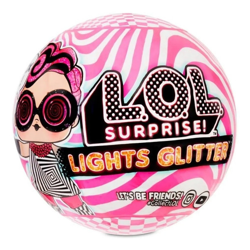 Novo Lol Surprise Lights Glitter 8 Surpresas Candide