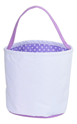 Bolsas De Caza De Huevos De Pascua De Primavera Violeta