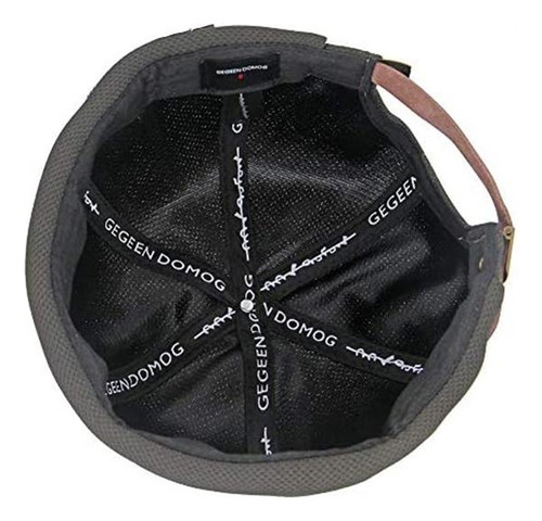Gorro Docker Transpirable, Hebilla De Cuero Ajustable, Estil