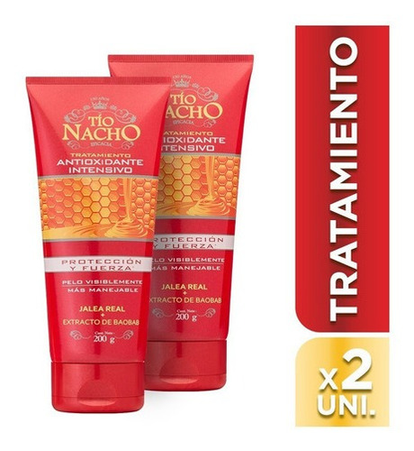 Tío Nacho Tratamiento Intensivo Antioxidante 200ml X 2 Uds