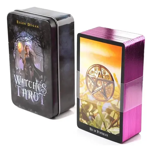 Tarot Das Bruxas Caixa Metalizada (premium) | MercadoLivre