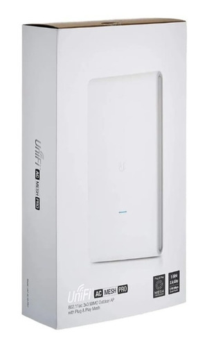 Access Point Exterior Wmm Ubiquiti Unifiac Mesh Uap-ac-m-pro