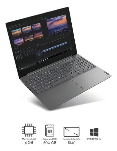 Notebook V15 15.6 Iron Gray 4gb De Ram - 500gb Hdd - Intel Celeron Iron Gray