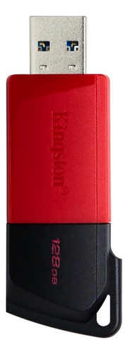 Pen Drive 128gb Kingston Datatravelerexodia Usb 3.2 Vermelho