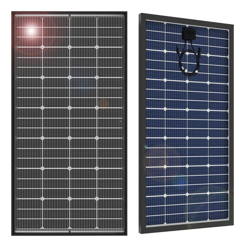Panel Solar Monocristalino Bifacial 200w 12v 10bb Alta Efici