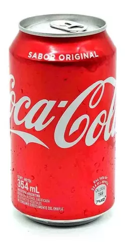 Coca Cola Lata 354ml Sabor Original Pack X12 Gaseosa Regular