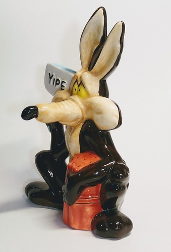 Figura Coyote Warner De Porcelana De 1993 (Usado)
