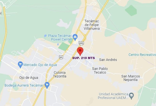 Terreno Con Local Comercial Tecámac Sup. 223 Mts