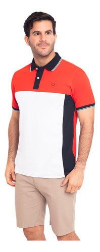 Polo Oscar De La Renta Blanco Hombre B23knp055-28-fire