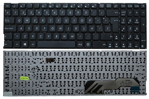 Teclado Asus X541n X541na X541nc X541s X541sa X541sc Español Color Negro