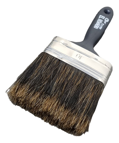 Pinceleta Pintura Obra Nº40 Brocha 100mm Cerda Gris