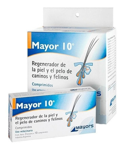 Mayor 10 Regenerador De Piel Y Pelo  X 30 Comprimidos