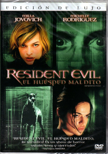 Resident Evil ( Milla Jovovich ) Dvd Original Nuevo Sellado