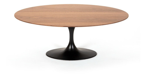 Mesa De Centro Tulip Walnut The Popular Design