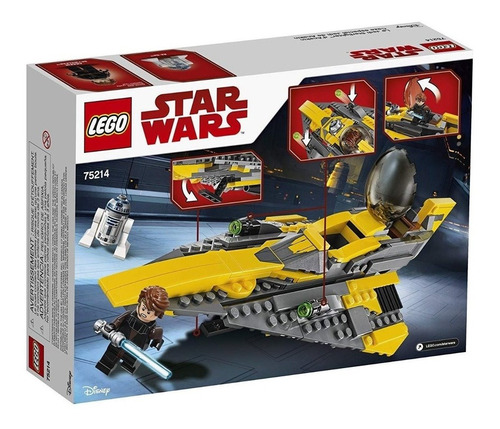 Lego Star Wars 75214 Caza Estelar Jedi De Anakin