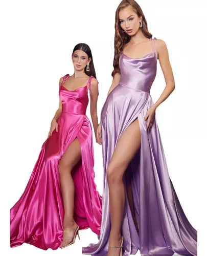 Vestido largo de dama de honor para mujer, vestido de fiesta