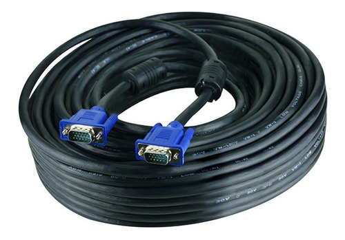 Cable Vga Macho A Macho 50 Metros Filtros 15 Pin