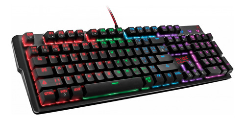 Teclado Mecanico Gaming Maxell Ca-mkb Rgb Samurai [ 348473 ]