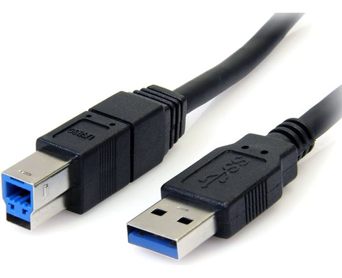 Cable De Impresora Usb 3.0 Am A Bm 2m Negro