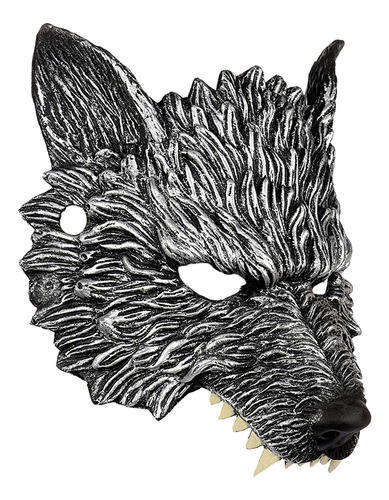 Wolf Half Face Mask Cosplay Disfraz Mascarada Disfraces Para