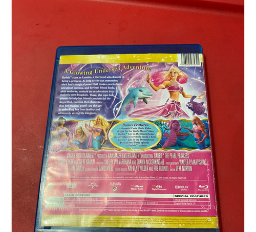 Barbie - The Pearl Princess - Bluray (Usado)