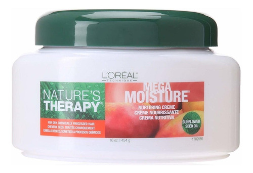 L'oreal Nature's Therapy Mega Moisture Nurturing Creme 16 Oz