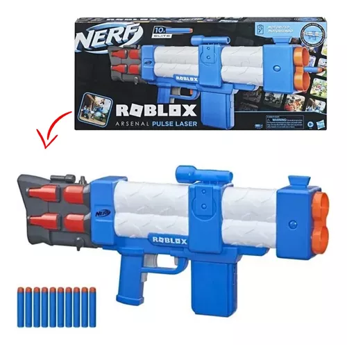 Lançador De Dardos Nerf Roblox Arsenal Pulse Laser Hasbro