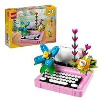 Comprar Lego Creator 3 Em 1 Máquina De Escrever Com Flores 31169