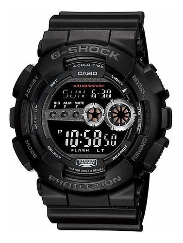 Reloj Casio G-shock Modelo Gd-100 Negro