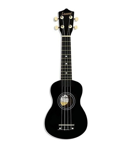 Ukelele Soprano Con Funda Leonard Uk5 Varios Colores