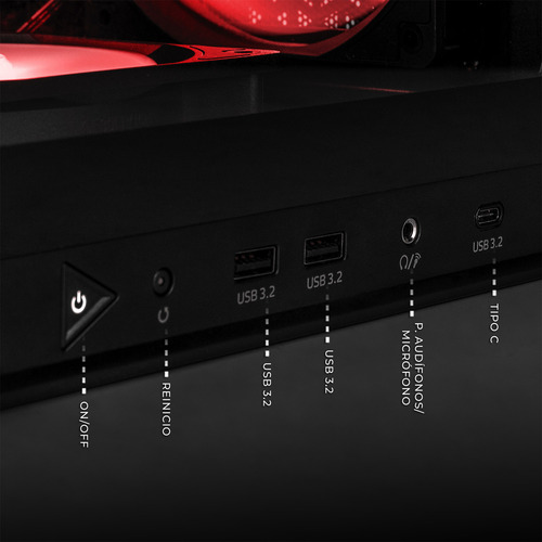 Xtreme Pc Gaming Xpg Amd Radeon Rx 7700 Xt Ryzen 9 7900x 32gb Ddr5 Ssd 1tb Sistema Liquido Wifi Black