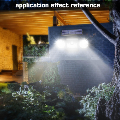 Lámpara Solar De Pared Q Night Lights, 30 Led, Human Bo