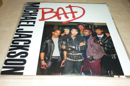 Michael Jackson Bad Vinilo Maxi Japon  10 Puntos  Jcd055