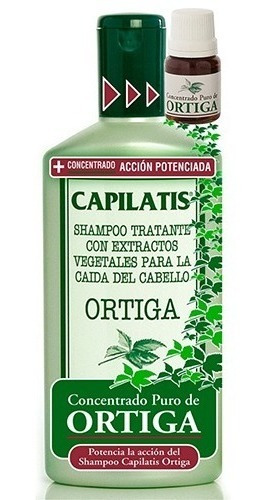 Shampoo Capilatis Ortiga + Concentrado Puro De Ortiga