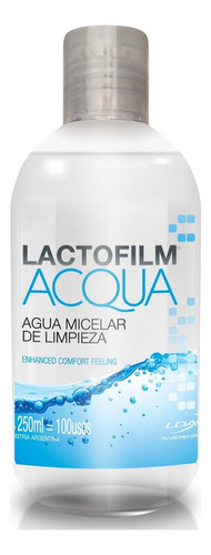 Lda Lactofilm Aqua Agua Micelar De Limpieza X 250 Ml