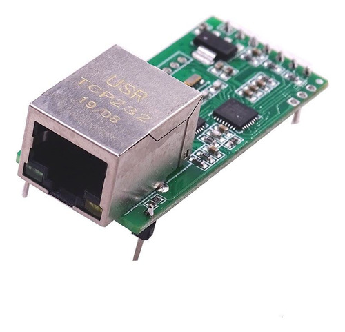 Modulo Convertidor Serial Ethernet Uart Ttl Tcpip Para Dhcp