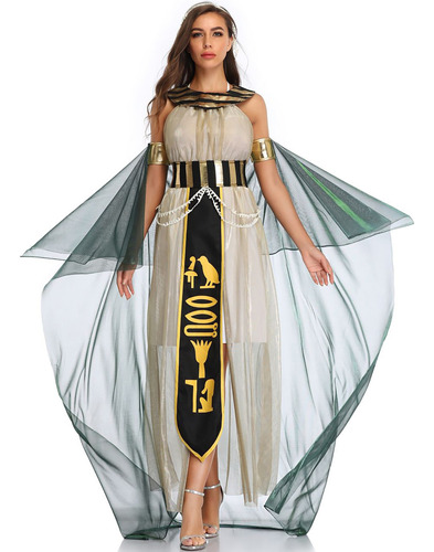 Disfraz De Faraón,traje De Reina De Egipto,rol De Diosa Myth