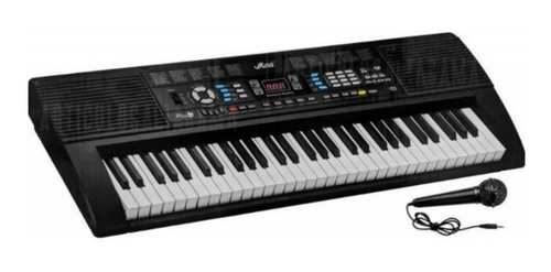 Imagen 1 de 4 de Teclado 61 Teclas Piano Mls-6639 Musical + Atril + Microfono