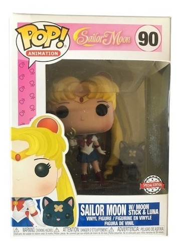 Funko Original Sailor Moon & Luna #90 Caja 10/10