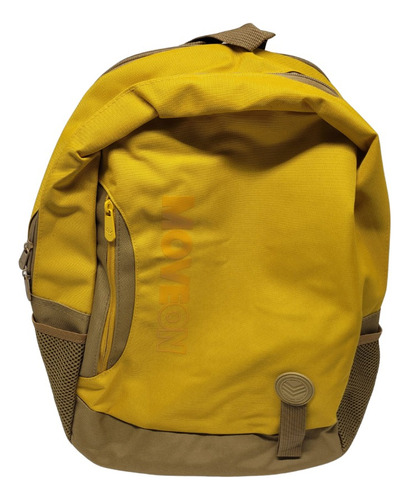 Mochila Wstandard Feminina (3 Opções De Cor) Cor Amarelo Desenho Do Tecido Liso